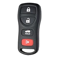 4 Buttons Keyless Remote Key Case Shell For Nissan No Chips Inside FCC ID: KBRASTU15
