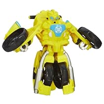 Playskool Heroes, Transformers Rescue Bots, Bumblebee Figure (Motorcycle)
