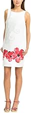 Desigual Damen Taille Empire Kleid, bedruckt