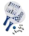 Happy People Beachball Set mit Schach- und Backgammonspielfeldern und Spielfiguren