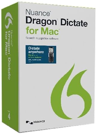 Dragon Dictate for Mac 4.0 with Digital Recorder