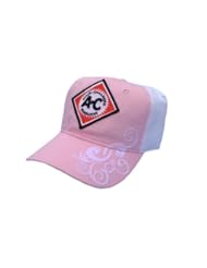 Apparel: Ladies Pink New Allis Chalmers Tractor Logo Hat