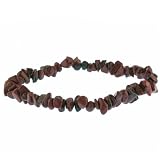 Cute Stretchy Mahogany Obsidian Chip Bracelet