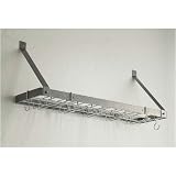 Rogar Potracks Hammered Steel Single Wine Rack