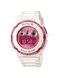 CASIO BGD1217ER - Reloj de mujer de cuarzo, correa de resina color blanco