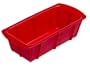 SiliconeZone Small Loaf Pan, Red