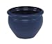 Emsa 847380400 Blumenkübel, rund 38 cm ø blau SIENA