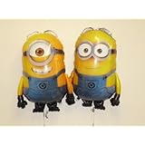 Set Of 2 - 30" Despicable Me Minion Foil Balloons Dave And Stuart (CS126+CS141)
