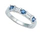 0.60 cttw Genuine Sapphire Band LIFETIME WARRANTY