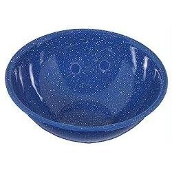 Kuchenprofi Blue Speckle Enamel Mixing Bowl 6 by Kuchenprofi