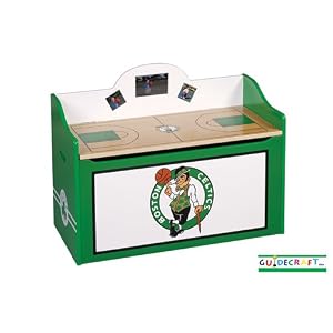 Guidecraft NBA Celtics Toy Box