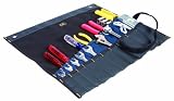 Custom Leathercraft 1171 Chisel and Tool Roll Pouch, 20-Pocket