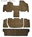 Avery's Touring Custom Carpeted Floor Mats for 99-03 Ford Ranger 1 pc rear runner (2nd row runner - 2 doors - seats fold to side of cab) Ash