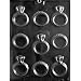 ENGAGEMENT/WEDDING RING Wedding Candy Mold Chocolate