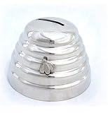 Childs pewter money box beehive design