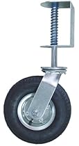 Shepherd Hardware 9798 8-Inch Pneumatic Gate Caster, 200-lb Load Capacity
