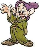 Snow White & The seven Dwarf dopey Embroidered Iron On Disney Movie Patch DS-286
