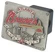 Atlanta Braves Trailer Hitch Cover - Baseball Sports Merchandise
