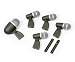OSP DK-7 7 Piece Drum Microphone Kit with Deluxe Case