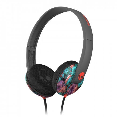 Skullcandy Uprock Headphones 8 Bit Granny Floral/Black/Red, One Size