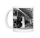 Diesel Multiple Unit repairs in No 19 Shop Photo Mugs