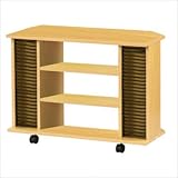 30" Corner TV Stand in Beech