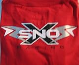 SNOX RACING HOODY - RED, LARGE