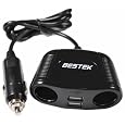 BESTEK car cigarette lighter socket usb car charger Cigarette Lighter adapter dc to dc charger usb car adapter socket car splitter adapter 3 way plug socket usb outlet three way car splitter charger dc charger with 12V socket car power adapter with 24V socket Samsung car charger PDA LG car charger motorola sony car charger mp3 mp4 car charger blackberry iphone 4 3gs car charger ipod car charger gps htc car charger cell phone S152-30