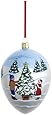 Reed & Barton C3974 Decorating The Tree Egg, 4.25-Inch