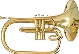 Blessing BM-400 Marching French Horn (Silver)