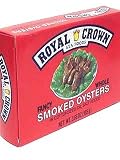 Royal Crown Smoked Oysters, 3.6 oz.