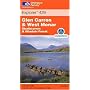 Glen Carron and West Monar. Strathcarron & Attadale Forest: Explorer Map 429 (Explorer Maps)