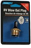 Camco 36153 Blow Out Plug Brass