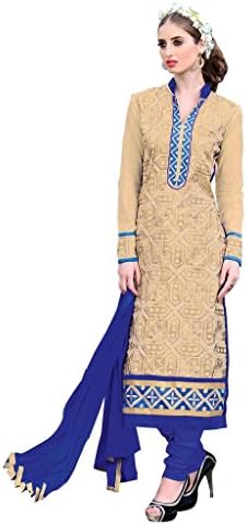 Mayloz Unstitched Chanderi Silk Embroidered Salwar Kameez M318-4812