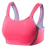 Moving Comfort Women's Jubralee Bra, Flamingo, 34C