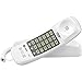 AT&T 210WH Corded TrimLine Phone,Lighted Keypad, White