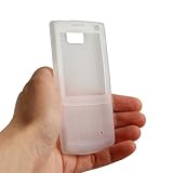 System-S White Transparent Silicone Case Skin Cover for Nokia X3-02
