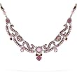 Ayala Bar Necklace - The Classic Collection - in Sherbert Pink, Lavender and Bubble Gum Pink Tones #A120 ANK ONK