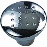 Laurey 59026 Cabinet Hardware 32MM Knob, Geo Design, Polished Chrome