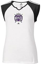 Sacramento Kings -Junior's- Sugar Logo Cap Sleeve Raglan Top