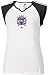 Sacramento Kings -Junior's- Sugar Logo Cap Sleeve Raglan Top