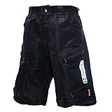 Deko Kids Baggy MTB Mountain Bike Shorts for Cycling Childrens Biking, Black,