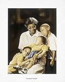 Grandma s Hands Decorative Art Poster Print by Tim Hinton, 8x10
