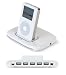 Belkin TuneSync for iPod - Digital player docking station with USB hub - white