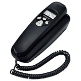 GE Corded Slimline 29263GE2 Phone with Caller ID - Black