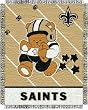 New Orleans Saints 36"x48" Woven Baby Throw Blanket - Football Sports Merchandise