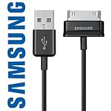 Samsung - C�ble USB Charge + Transfert pour Tablette d'Origine Samsung - Mod�le ECC1DP0U Noir