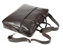 Lucrin - Brown leather Laptop bag