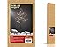 Lightshare 5.5 Feet Snow Dusted Tree, 96 LED Lights, Warm White, for Christmas Tree and Christmas Village Decoration, Decoration Idea for Home, Festival, and Party, Indoor and Outdoor Use