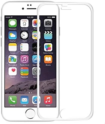 Iphone 6s Screen Protector,Unibody Style[titanium Alloy + Tempered Glass] New Titanium Alloy Edge Full Covered Premium Tempered Glass Screen Protector for Iphone 6/6s 4.7 Inches ( (tanium Edge)silver)